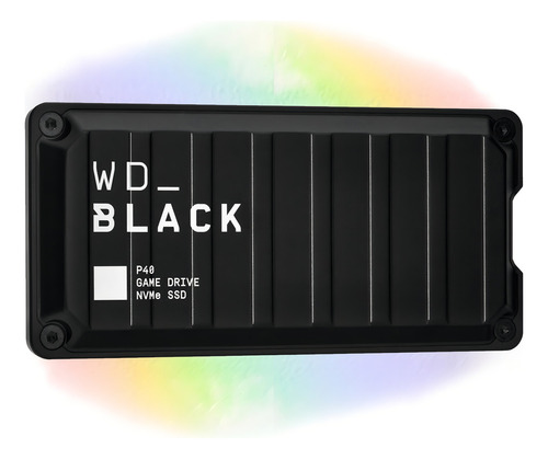 WD Black P40 RGB 2TB SSD Externo M.2 2280 Negro
