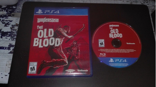 Wolfenstein The Old Blood Para Play Station 4,excelente