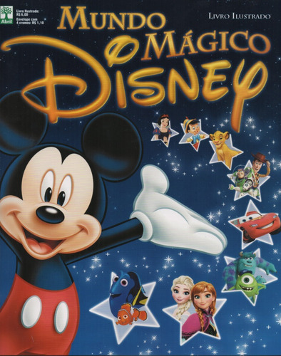 Álbum Figurinhas Mundo Mágico Disney 2016 Completo P/colar