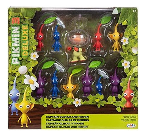 Super Mario Nintendo Capitán Olimar & Pikmin Set ? Incluye