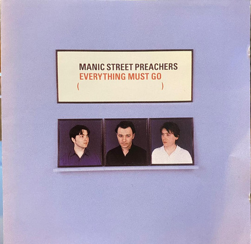 Cd - Manic Street Preachers / Everything Must Go. Original.