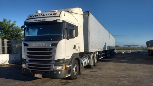 Imagem 3 de 10 de Scania R 440 6x4 2014 / 2015 Highline Bug Leve Único Dono