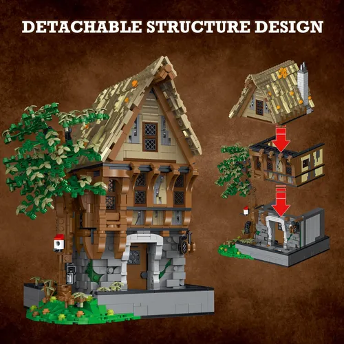 Set De Construcción Tienda De Herrero Medieval 30122