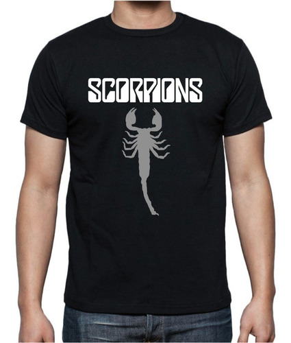 Polera Scorpions.