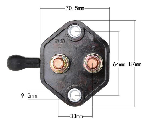 B El Aislador Auto De La Del Camión Del Coche 12v / 24v