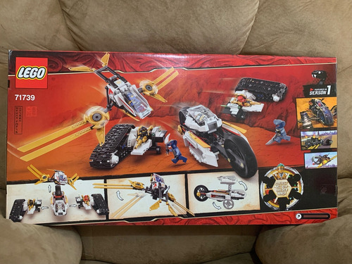 Lego Ninjago Ultra Sonic Raider 71739 Nuevo Sellado 1 Lego (Usado)