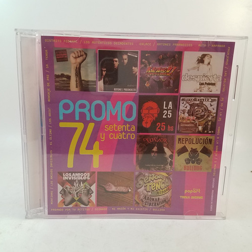 Popart Promo Cd 74 - Decadentes Ratones Kapanga La 25 - Ex 