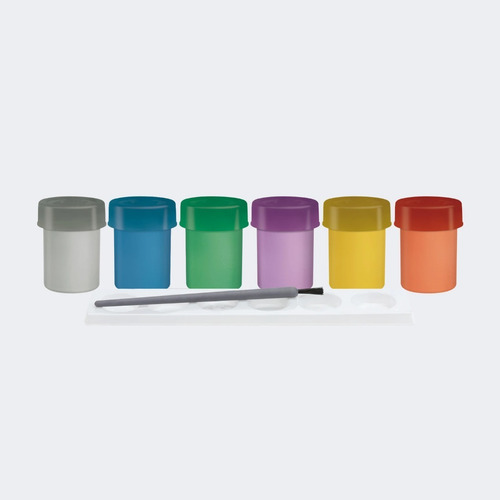Imagen 4 de 4 de Témperas Pelikan (sets De 6 Colores)