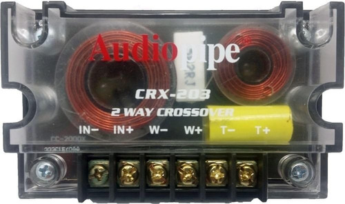 2 Way Crossover Crx-203 400 Watts Passive Crossover Car...
