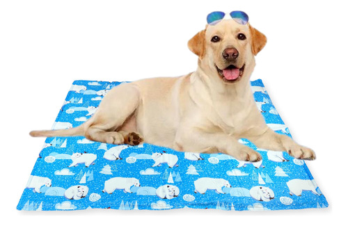 Tapete Refrescante Para Perro Autoenfriamiento 93x78cm T/xl