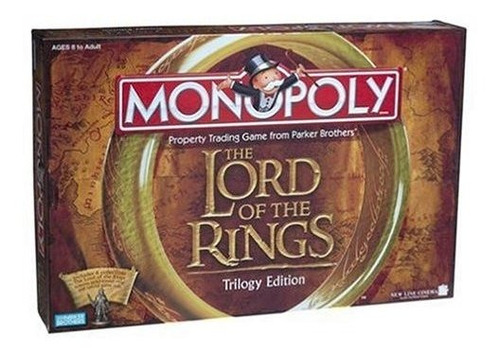 Monopoly El Señor De Los Anillos, Edición Trilogía