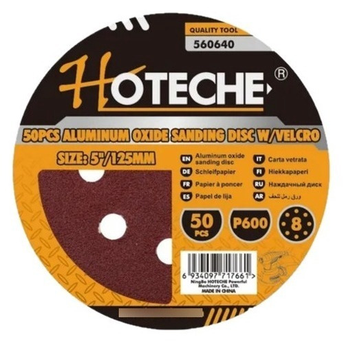 Disco P/lijadora +velcro Hoteche 560640 P600