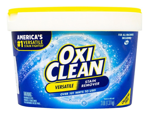 Quitamanchas En Polvo Oxiclean Versatile 1.36 Kg 65 Cargas