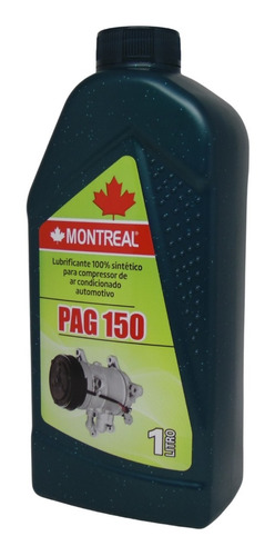 Oleo P/compressor Sintético Pag 150 Montreal 1 Litro