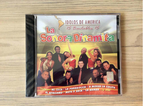 Cd Sonora Dinamita, La - 15 Bailables (ed. Chile, 2009)