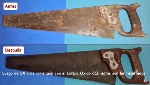 Limpiador Óxido Cq, Removedor De Óxido 3,78 L (galón)