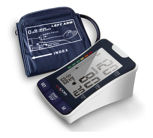 Imagen 5 de 10 de Tensiómetro Digital De Brazo Automático Ga.ma Bp 1307 Lh