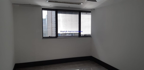 Imagem 4 de 13 de Conjunto Comercial 114.56m², 02 Banheiros E 03 Vagas Na Garagem. Condomínio Com Recepção E Segurança 24hrs. Excelente Localização - 21072714 - 69898587