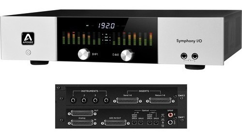 Apogee Sioc-a8x8-a8mp Interfase De Audio Symphony I/o Chasis