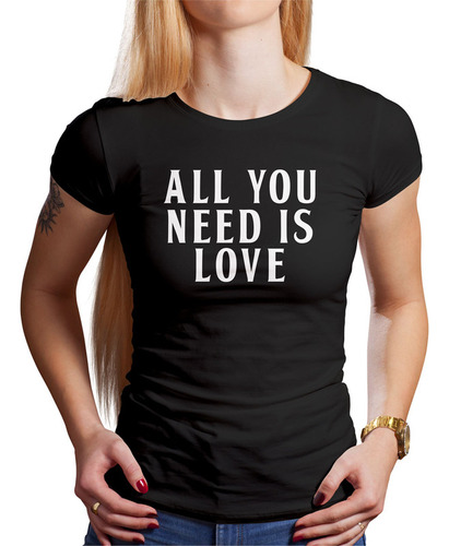 Polo Dama All You Need Is Love (d0955 Boleto.store)