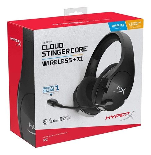 Auriculares Para Juegos Hyperx Cloud Stinger Core Inalámbric