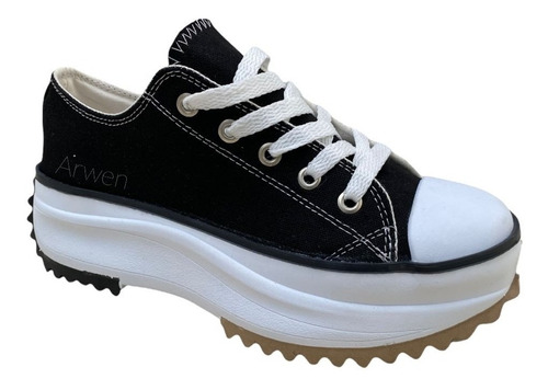 Imagen 1 de 9 de Zapatillas Plataforma De Lona Urbanas Venta X Mayor Art. 315