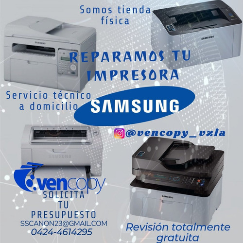 Imagen 4 de 5 de Servicio Técnico Para Focopiadoras Canon-hp-samsung-ricoh
