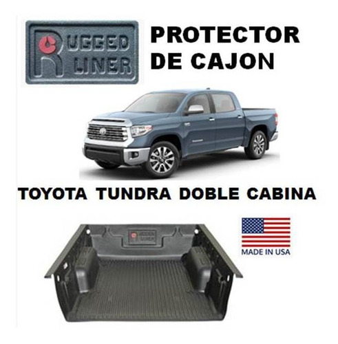 Cajón Protector Rugger Liner Para Tundra Doble Cabina 2011+ 
