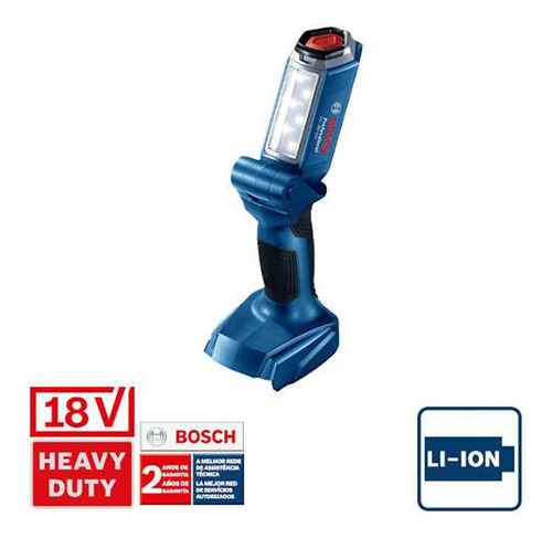Lanterna A Bateria Bosch Gli 18v-300, 18v, Com 300 Lúmens, S