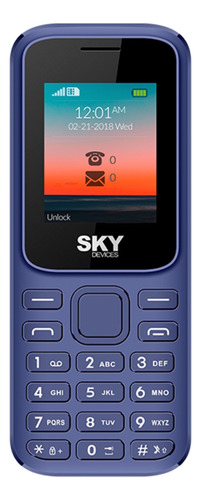 Sky Devices Sky F2 Prime Dual SIM 32 MB  azul 32 MB RAM