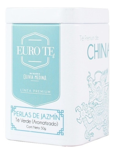 Duo Latas Eurote: Té Verde Jazmín 40g Y Perlas De Jazmín 50g