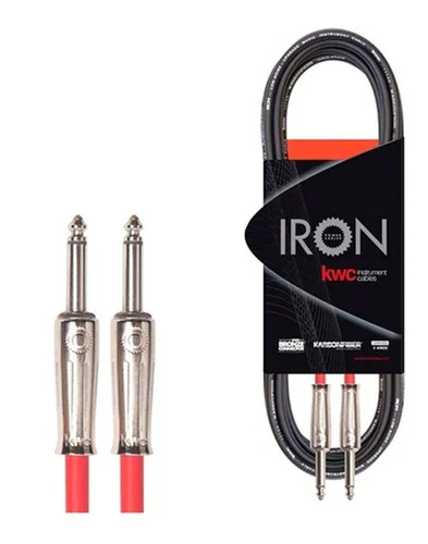 Cable Plug Plug 6 Metros Kwc 205 Iron Instrumentos