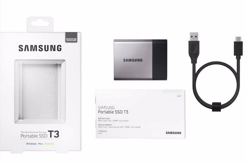 Hd Ssd Externo 500gb Usb 3.1 T3 Samsung