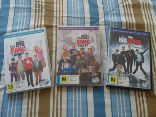 Dvd's The Big Bang Theory - Temporadas 2, 3 Y 4 - Originales