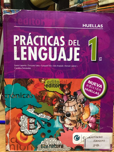 Practicas Del Lenguaje 1  Nuevo Huellas