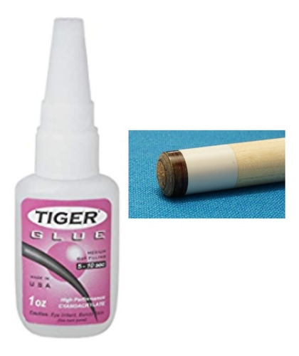 Tiger Glue, Pegamento Profesional,botanas De Taco De Billar 