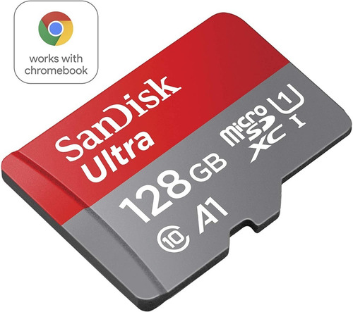 Sandisk Memoria Micro Sd Ultra A1 128 Gb 100mbps Profesional