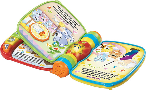 Imagen 2 de 5 de Libro Interactivo Infantil Mis Primeras Canciones Con Luces
