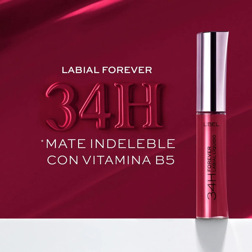 L'bel - Labial Líquido Mate Forever Rose Forever