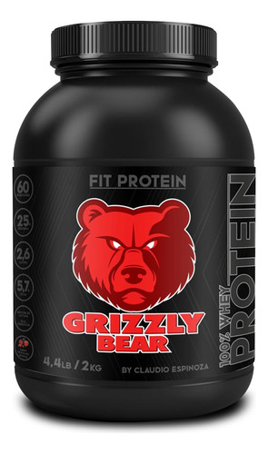 Suplemento En Polvo Proteína Grizzlybear Fit Protein Whey