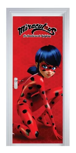 Adesivo para Porta 3D Miraculous