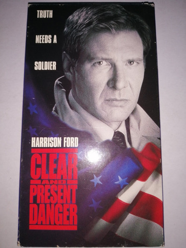 Clear Present Danger Harrison Ford Vhs En Ingles 1994 Mdisk