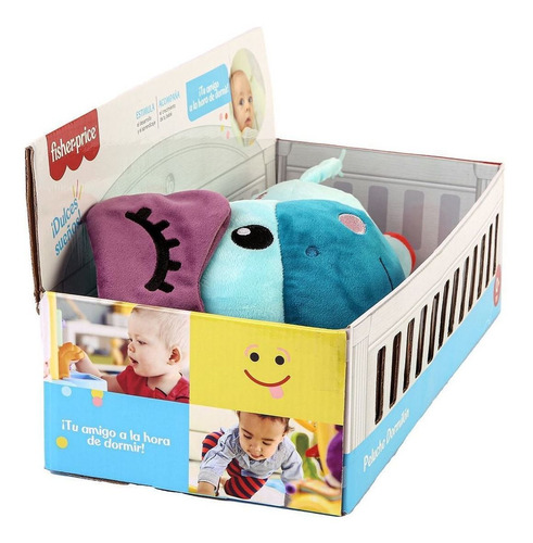 Fisher Price - Peluche Dormilon Cebra - 30 Cm De Largo -