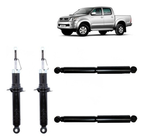 Kit Amortiguador Del Tras Para Toyota Hilux 2.5 12-15 2kd