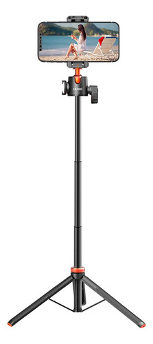 Mini tripé com suporte para celular ou câmera Uurig Tp-02