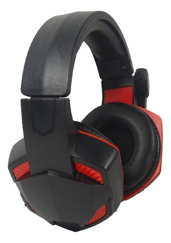 Auricular Gamer Kanji Con Microfono Z-11 Color Rojo 