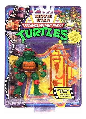 Muñeco Tortugas Ninjas Teenage Raphael Movie Star - P3