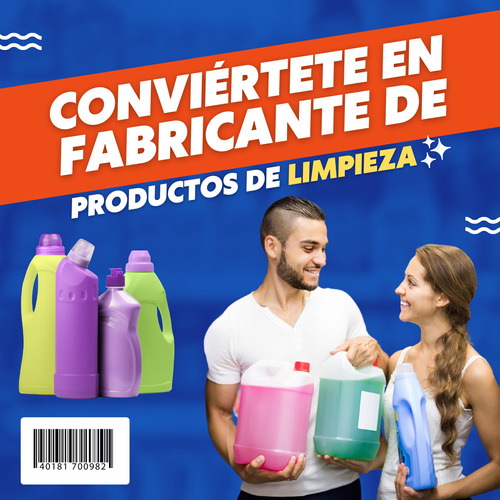 Kit Fabricación De Productos De Limpieza 