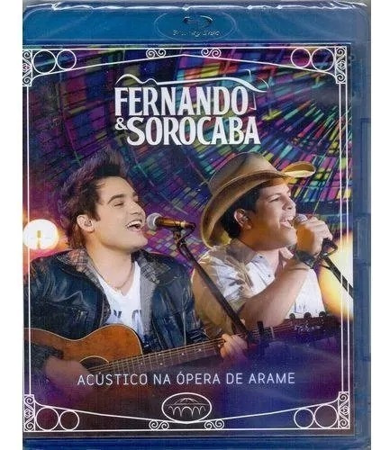 Blu-ray Fernando E Sorocaba - Acustico Na Opera