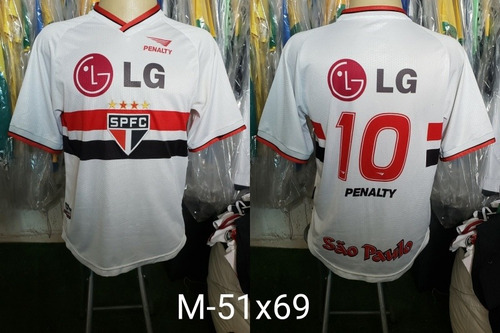 Camisa São Paulo Penalty 2001 #9 LG Titular 